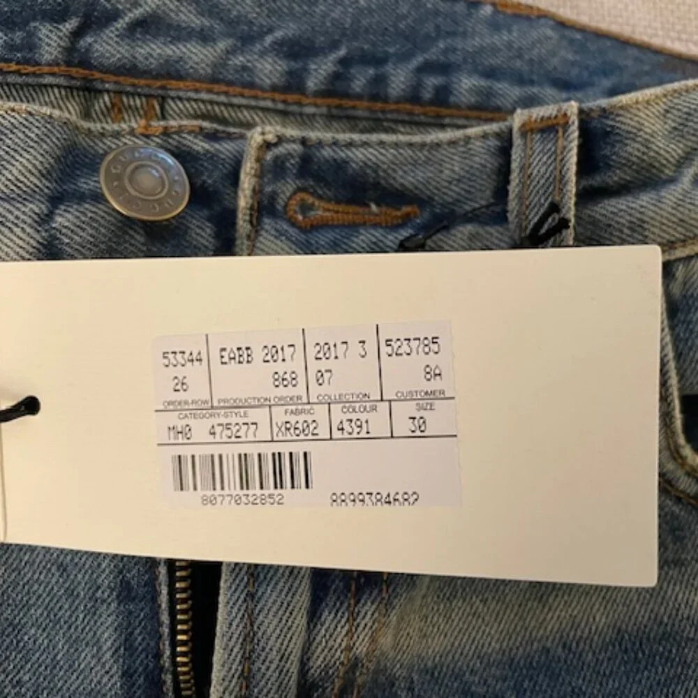 Gucci L’Aveugle Par Amour Distressed Jeans Mens Size 30 (NWT) - Picture 6 of 7